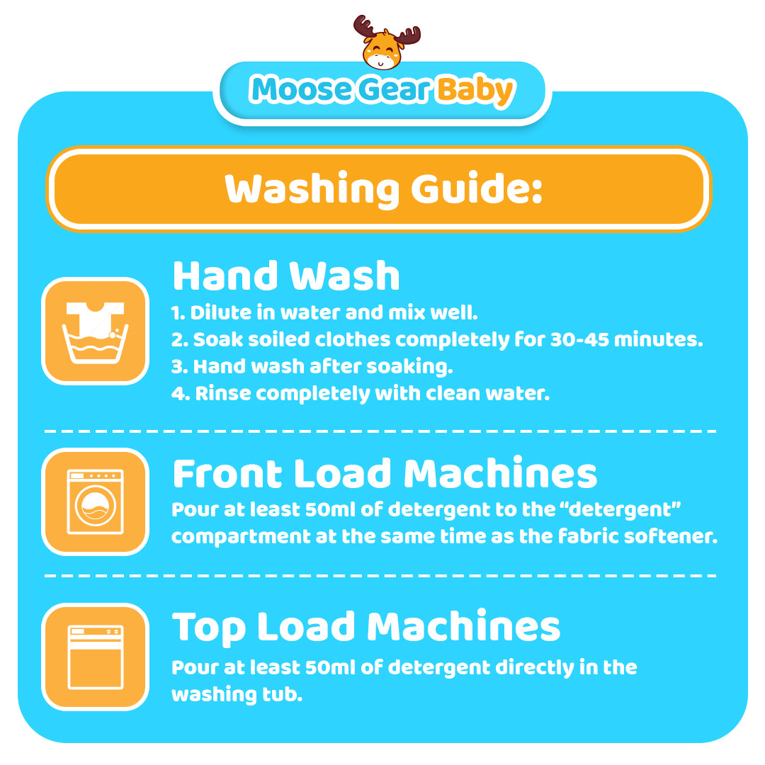 Moose Gear Baby Laundry Detergent