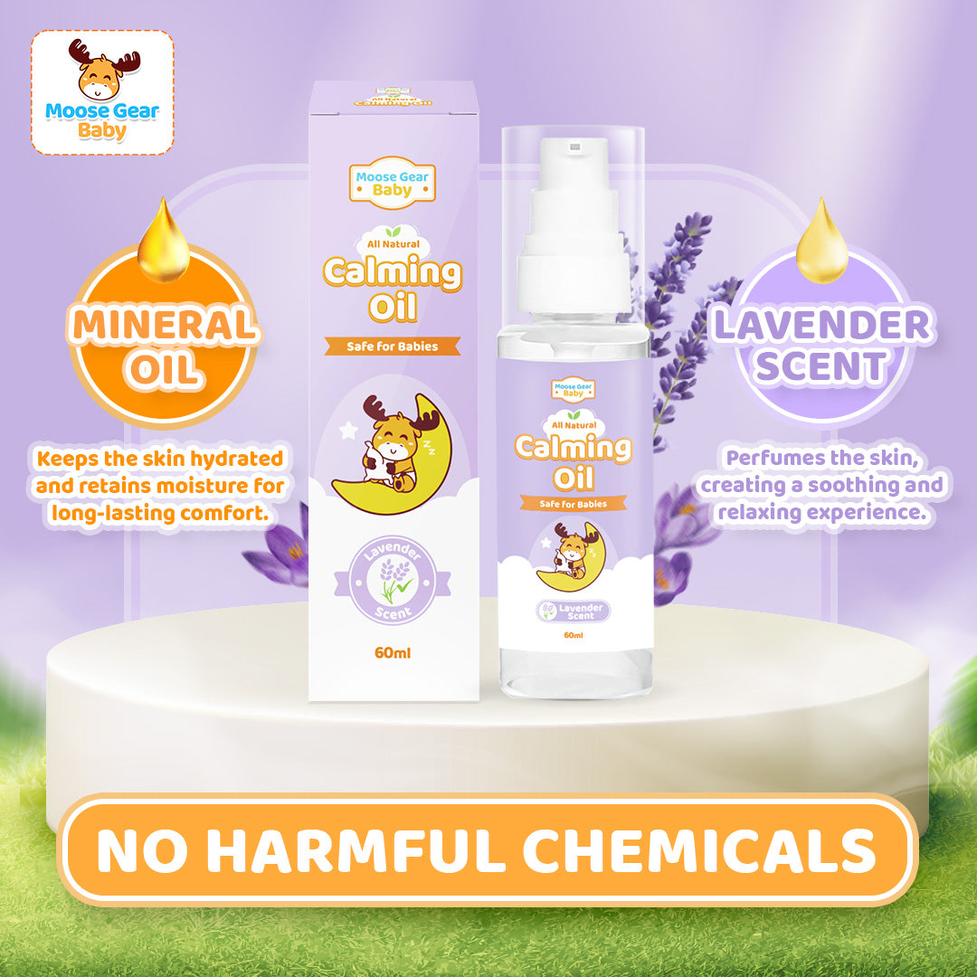 Moose Gear Baby Calming Massage Oil 60ml