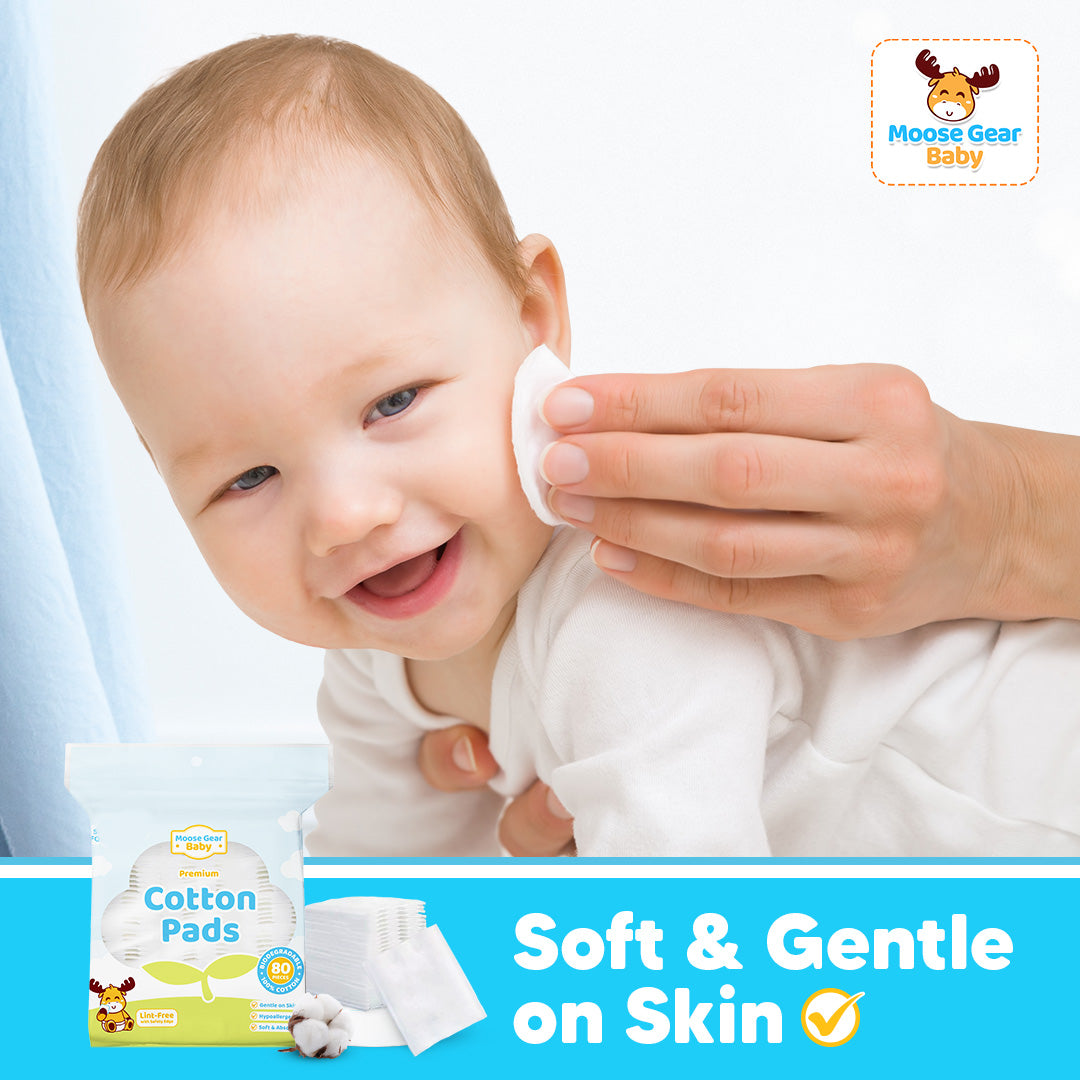 Moose Gear Baby Cotton Pads