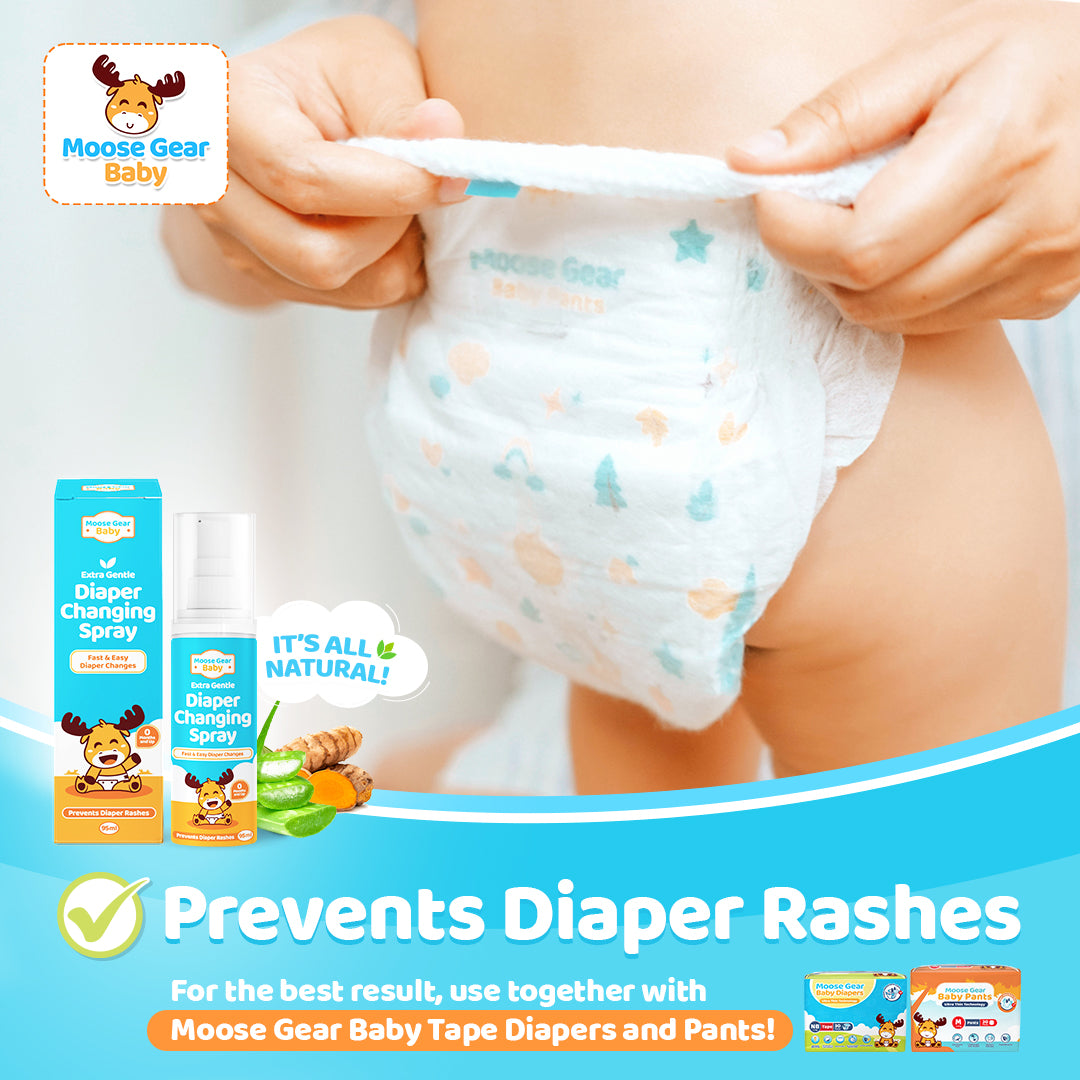 Moose Gear Baby Diaper Changing Spray (95ml)