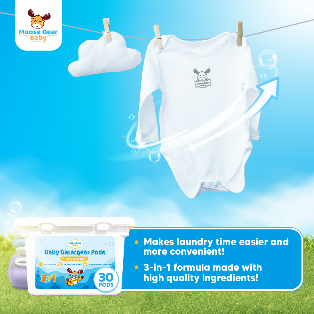 Moose Gear Baby Detergent Pods