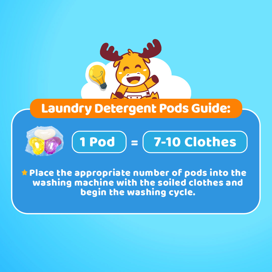 Moose Gear Baby Detergent Pods