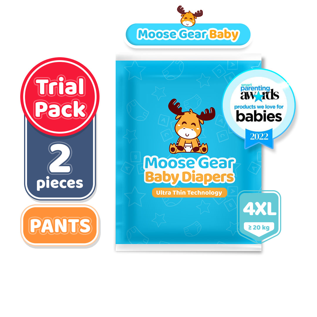 Moose Gear Baby Pants Diapers Trial Pack