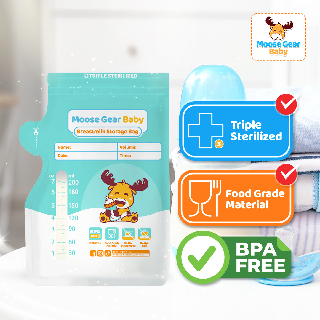 Moose Gear Baby Breastmilk Storage with Spout