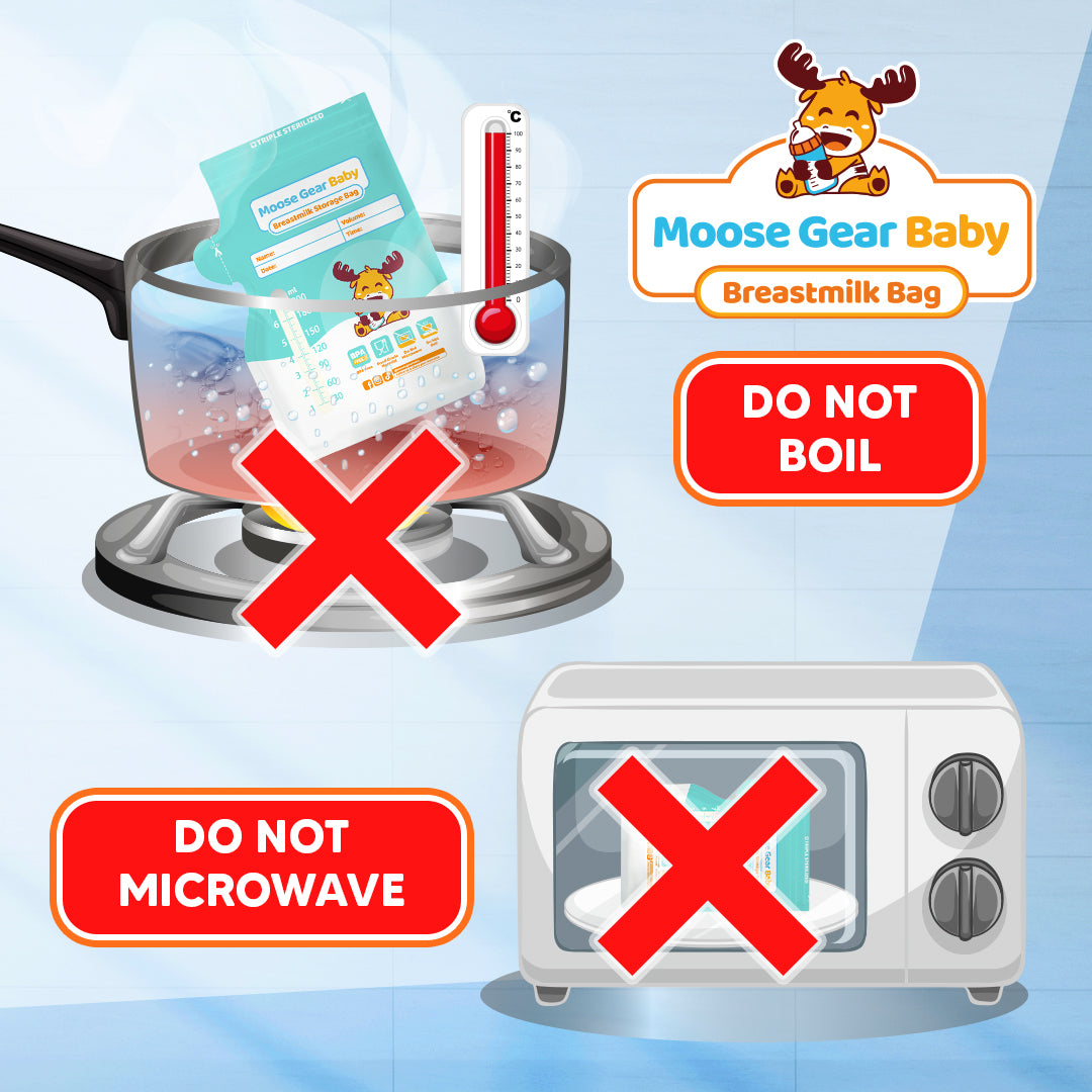 Moose Gear Baby Breastmilk Storage with Spout