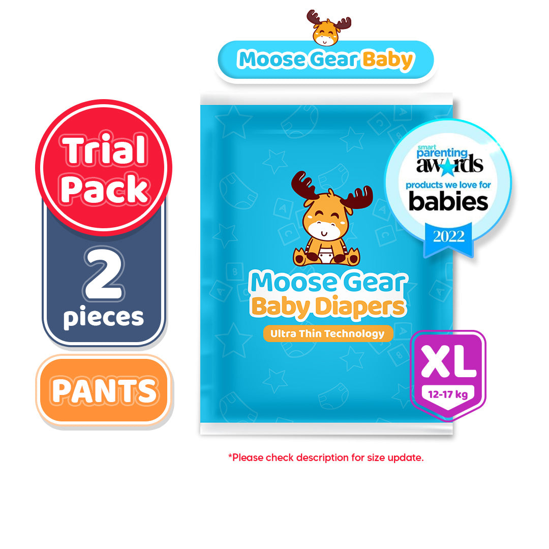 Moose Gear Baby Pants Diapers Trial Pack