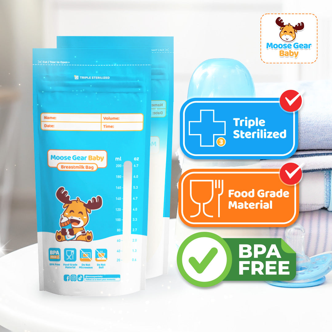Moose Gear Baby Breastmilk Storage
