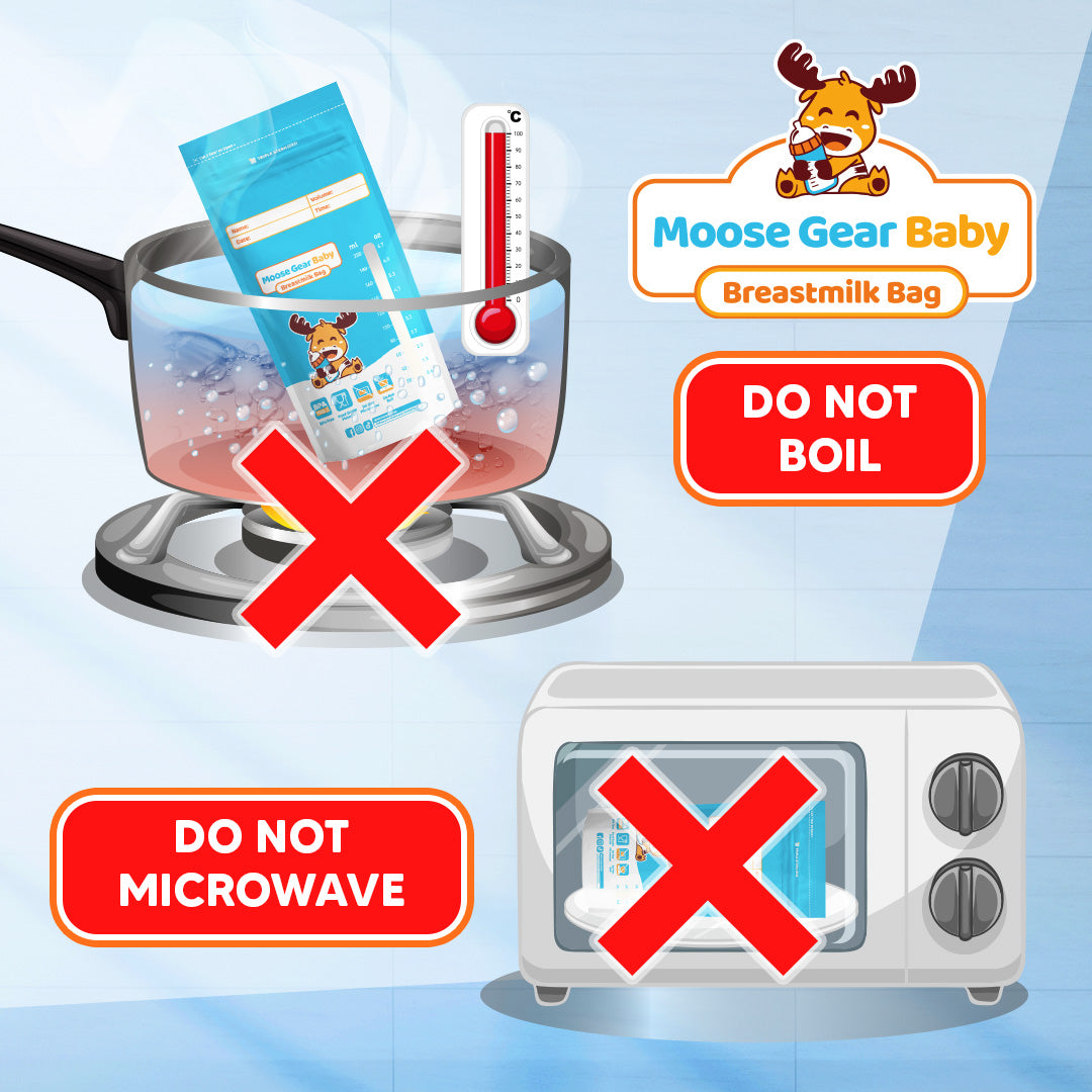 Moose Gear Baby Breastmilk Storage
