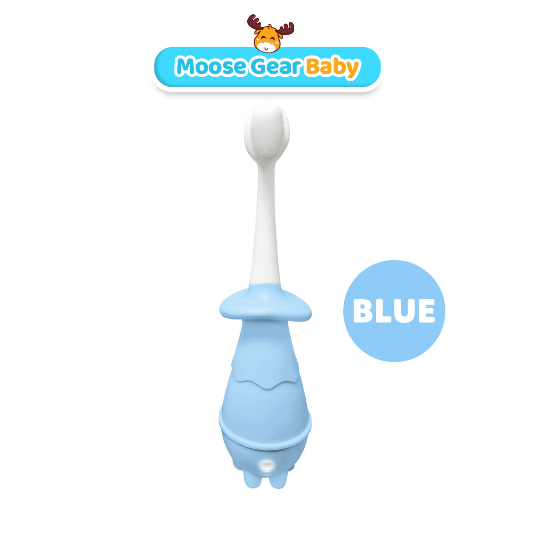 Moose Gear Baby Toothbrush Pink & Blue