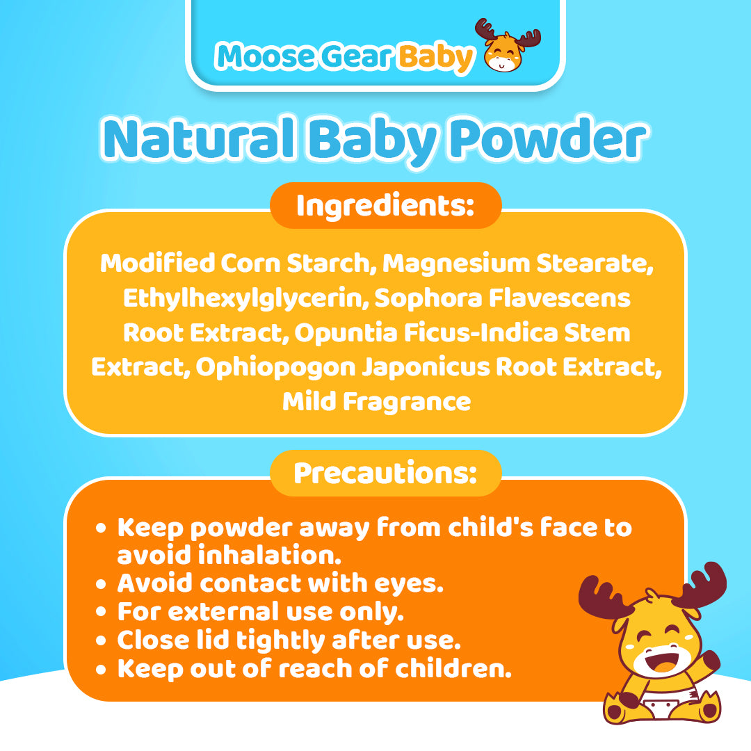 Moose Gear Baby Powder 80g