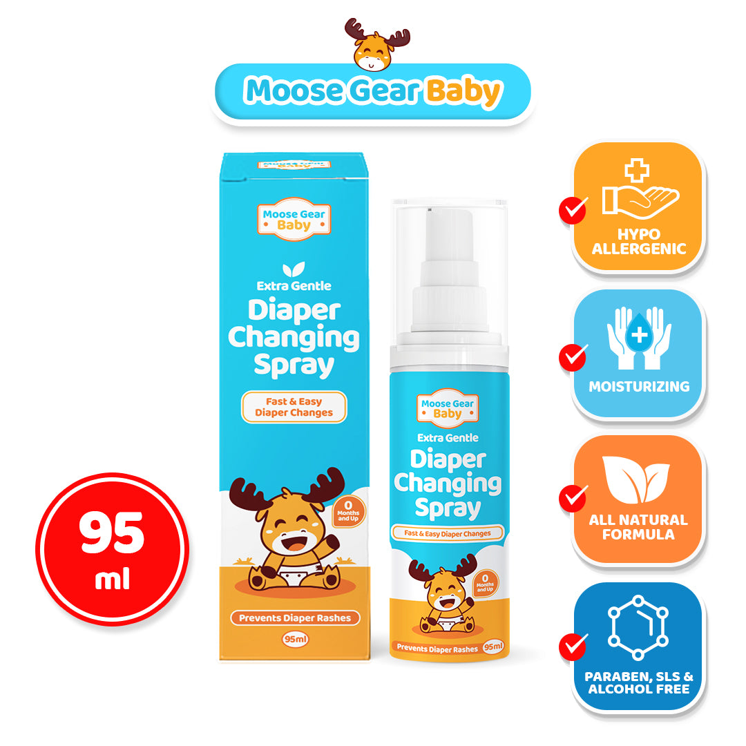 Extra Gentle Diaper Changing Spray (95ml)