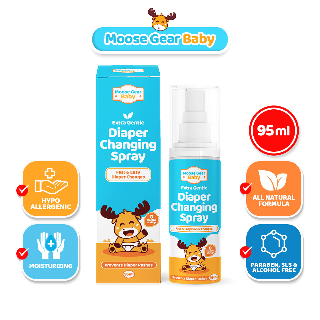 Extra Gentle Diaper Changing Spray (95ml)