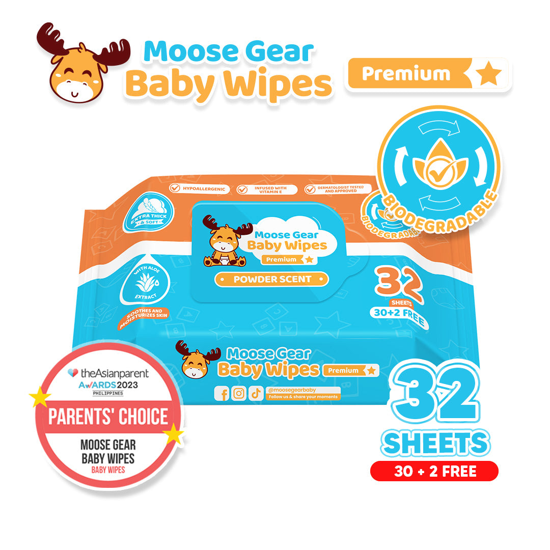 moose gear philippines Moose Gear Baby Powder Scent Baby Wipes