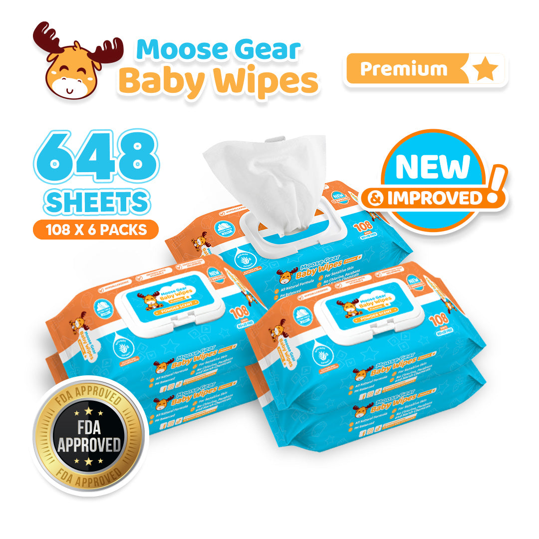 Baby Wipes (Powder Scent)