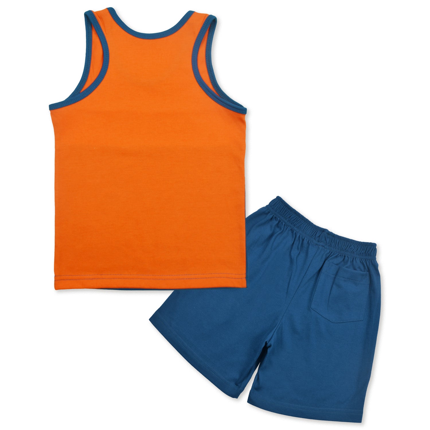 Red Orange Combi Sando With Dark Blue Short set (SDS- 12475 CW) – Moose ...