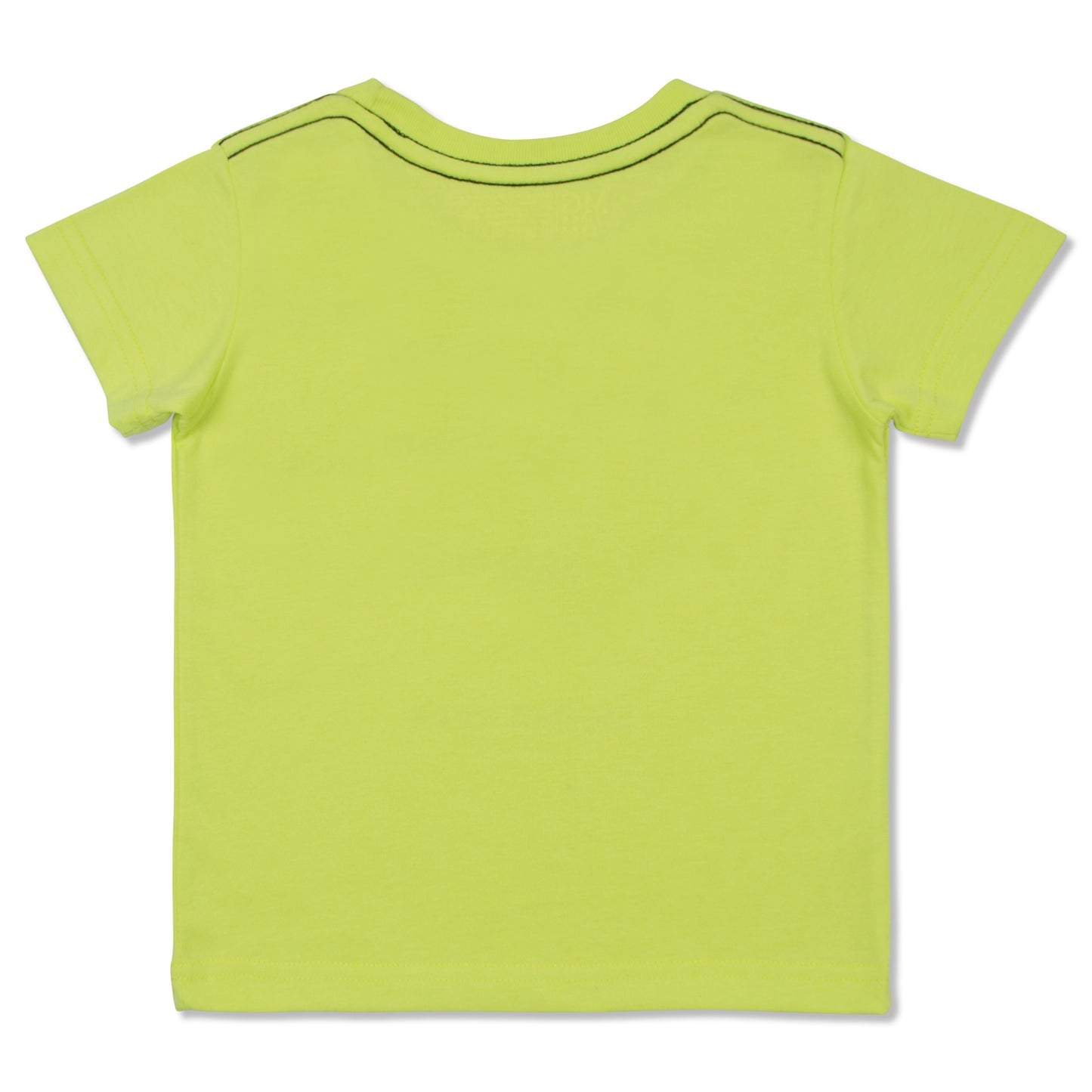 Neon Green T-shirt With Print details (TS-P 12239)