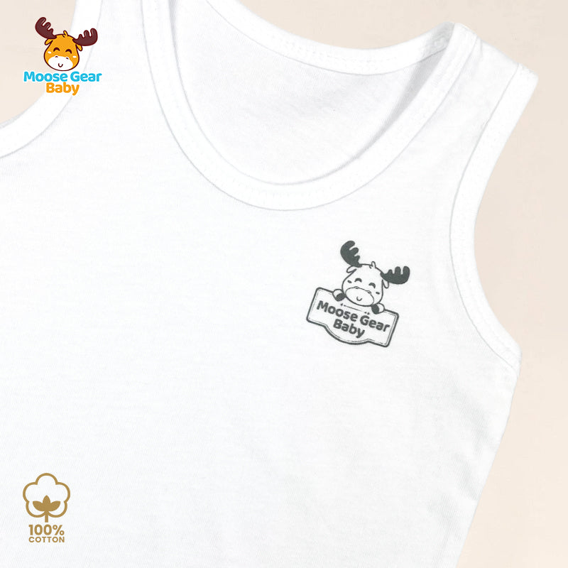 3 Pcs Sando Tank (White) (MGB0010)