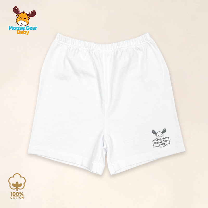 3 Pcs Diaper Shorts (White) (MGB0005)