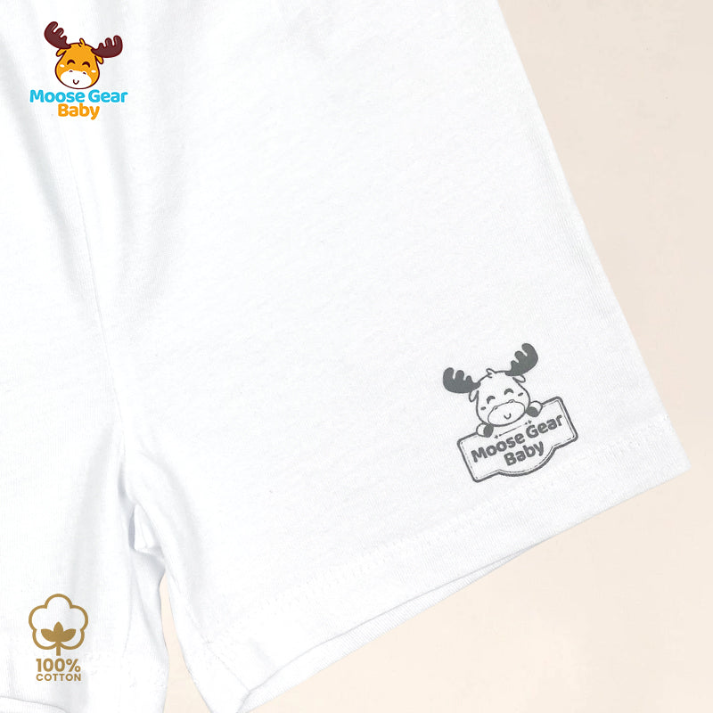 3 Pcs Diaper Shorts (White) (MGB0005)