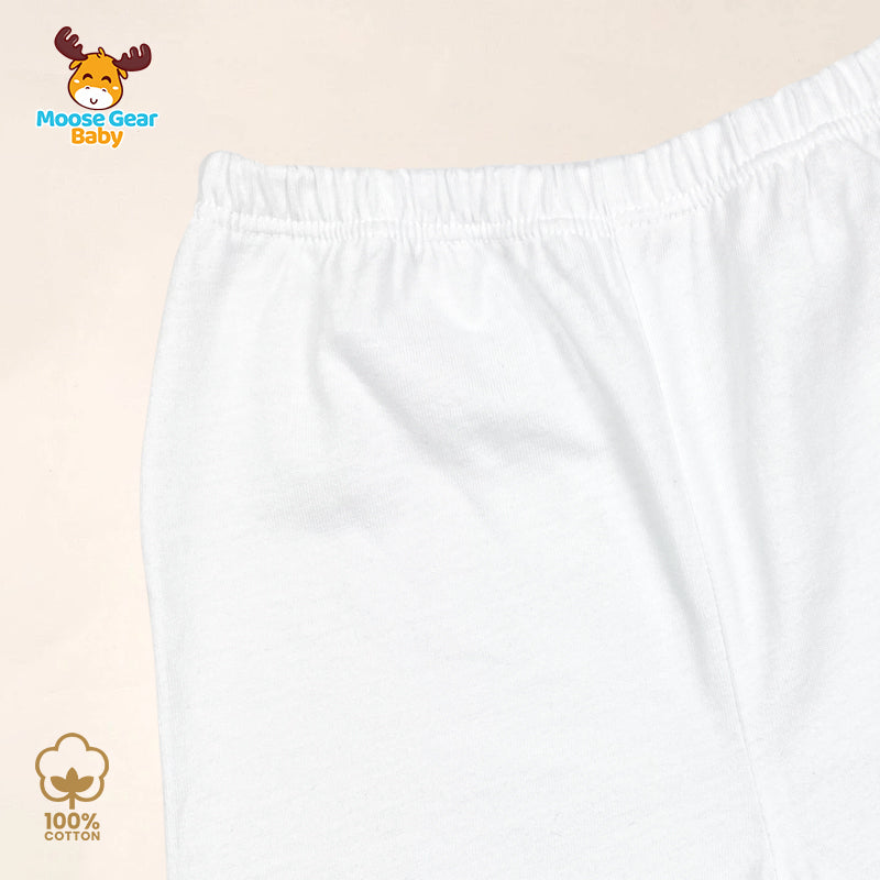 3 Pcs Diaper Shorts (White) (MGB0005)